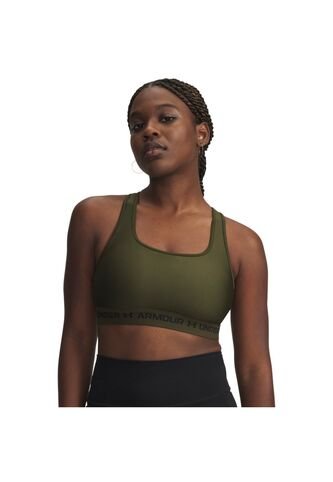 Sujetador Mujer Under Armour CROSSBACK MID BRA Verde Under Armour Under Armour