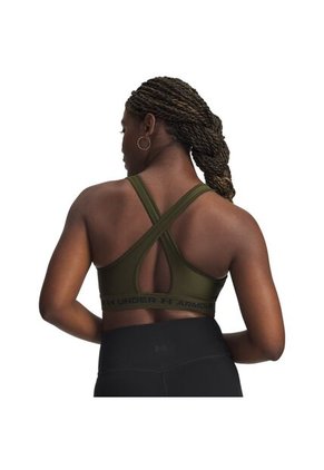 Sujetador Mujer Under Armour CROSSBACK MID BRA Verde Under Armour