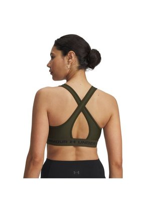 Sujetador Mujer Under Armour CROSSBACK MID BRA Verde Under Armour