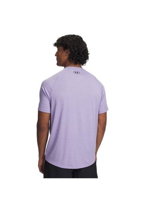 Camiseta Hombre Under Armour UA TECH TEXTURED SS Puerpura Under Armour