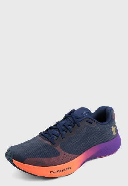 Tenis Running Azul-Coral-Morado UNDER ARMOUR UA Charged Pulse