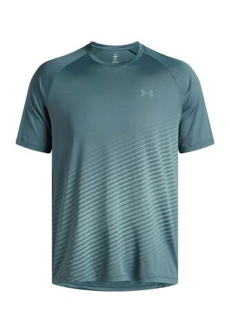 Camiseta Hombre Under Armour UA TECH FADE SS Azul Under Armour Under Armour