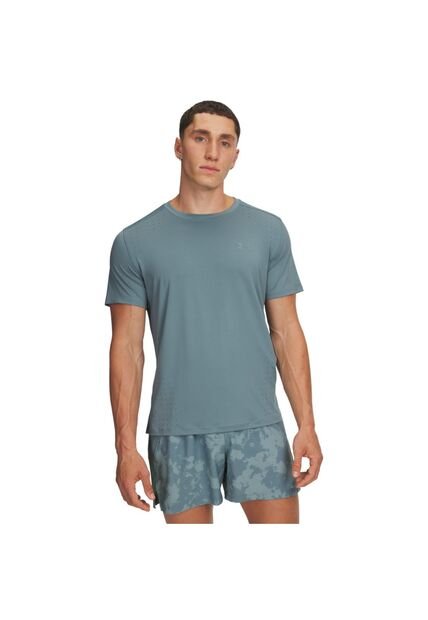 Camiseta Hombre Under Armour LNCH ELT SHORTSLEEVE Verde Under Armour
