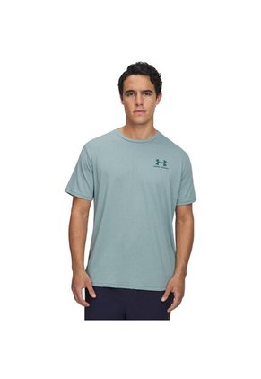 Camiseta Hombre Under Armour M SPORTSTYLE LC SS Verde Under Armour