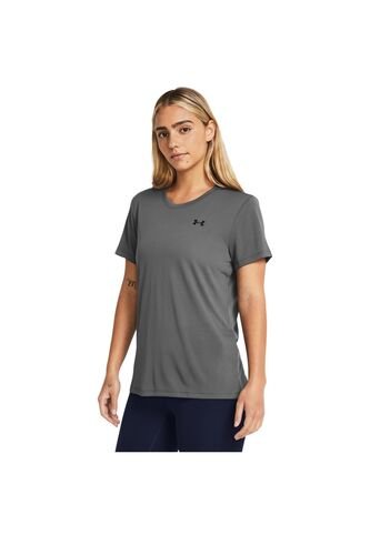 Camiseta Mujer UNDER ARMOUR TECH SSC SOLID Gris Under Armour Under Armour