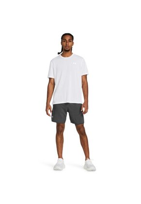 Short Hombre UNDER ARMOUR LAUNCH 7 2N1 SHORTS Gris Under Armour