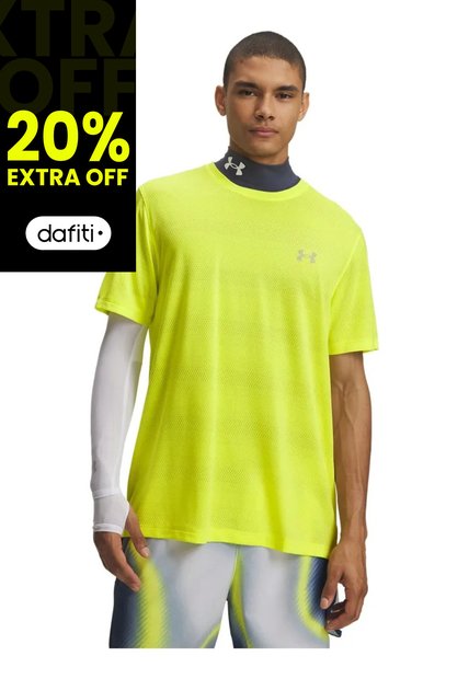 Camiseta De Compresión Hombre Under Armour Velociti Amarillo Under Armour