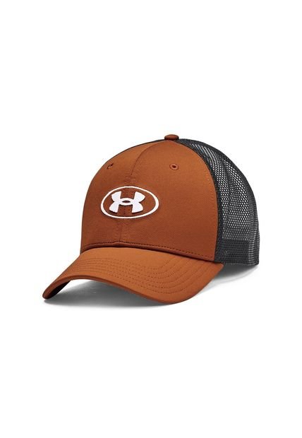 Gorra Under Armour Blitzing Trucker-Naranja