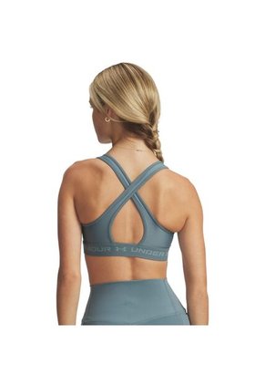 Sujetador Mujer Under Armour CROSSBACK MID BRA Azul Under Armour