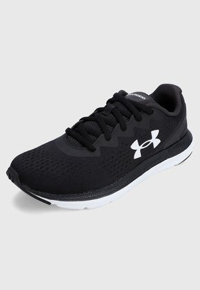 Tenis Running Negro-Blanco UNDER ARMOUR