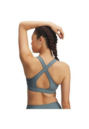 Sujetador Mujer Under Armour CROSSBACK MID BRA Azul Under Armour
