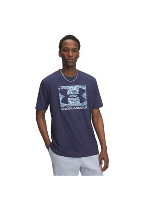 Camiseta Hombre Under Armour ABC CAMO BXD LOGO SS Azul Under Armour