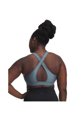 Sujetador Mujer Under Armour CROSSBACK MID BRA Azul Under Armour