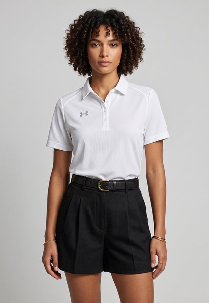 Polo para Golf UNDER ARMOUR Team Blanco