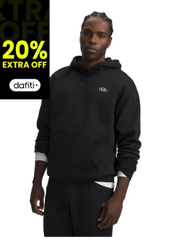 Buzo Hombre Under Armour Rival Fleece Hoodie Negro Under Armour Under Armour