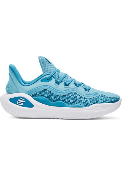 Tenis Hombre Under Armour CURRY 11 MOUTHGUARD Azul Under Armour