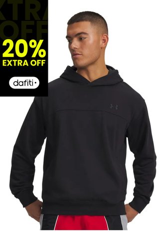 Buzo Hombre Under Armour Rival Hoodie Negro Under Armour Under Armour