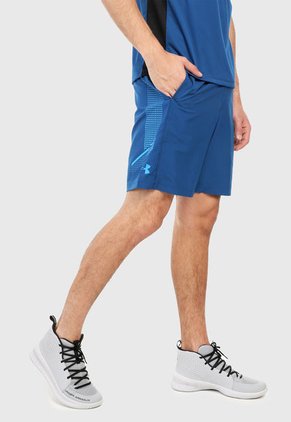 Pantaloneta Azul UNDER ARMOUR Ua Woven Graphic