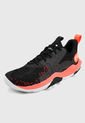 Tenis Baseball Negro-Naranja UNDER ARMOUR Spawn 3 de Under Armour