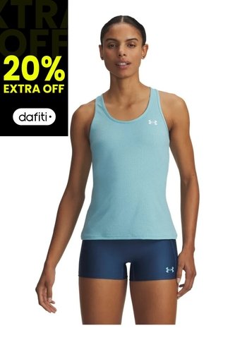 Camiseta Mujer UNDER ARMOUR TECH MESH RACER TANK Azul Under Armour Under Armour