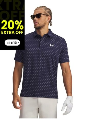 Camiseta Hombre UNDER ARMOUR PLAYOFF 3 PRNTD POLO Blanco Under Armour Under Armour