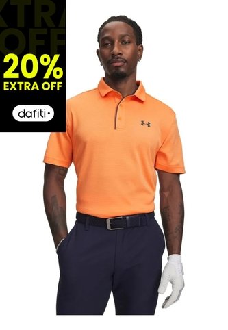 Camiseta Hombre UNDER ARMOUR TECH POLO Naranja Under Armour Under Armour