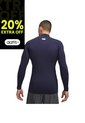 Camiseta Manga Larga Hombre Under Armour CG ARMOUR COMP MOCK Azul Under Armour de Under Armour