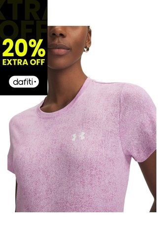 Camiseta Mujer UNDER ARMOUR TECH PIXELATE SSC Rosado Under Armour Under Armour