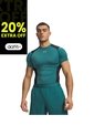 Camiseta Hombre Under Armour UA HG ELITE COMP SS Verde Under Armour de Under Armour