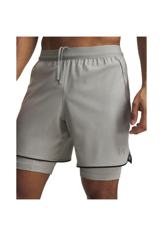 Short Hombre Under Armour VLCITI PRO 2N1 SHORT Gris Under Armour Under Armour
