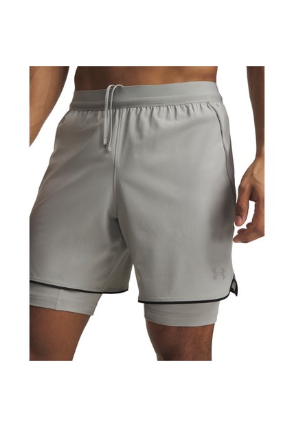 Short Hombre Under Armour VLCITI PRO 2N1 SHORT Gris Under Armour