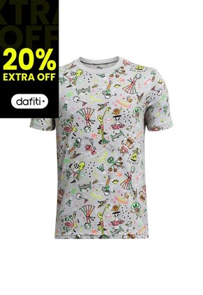 Camiseta Niño Under Armour Alien All Sports Gris Under Armour