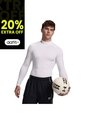 Camiseta Hombre Under Armour HG ARMR COMP MOCK LS Blanco Under Armour de Under Armour