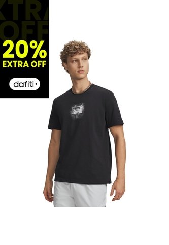 Camiseta Hombre Under Armour CURRY LET HIM CK TEE Negro Under Armour Under Armour
