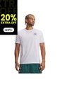 Camiseta Hombre Under Armour UA M RADIAL WM SS Blanco Under Armour de Under Armour