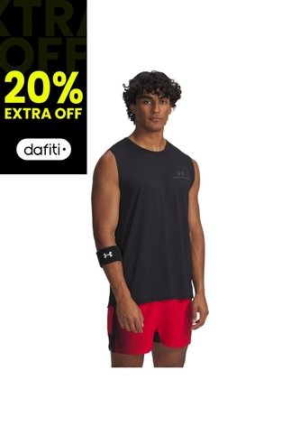 Camiseta Sin Mangas Hombre Under Armour VNSH ENRG SLEEVELESS Negro Under Armour Under Armour