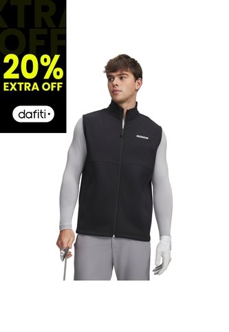 Chaleco Hombre Under Armour DRVE PRO HYBRID VEST Negro Under Armour Under Armour