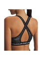 Sujetador Mujer Under Armour CROSSBACK MID PRINT Negro Under Armour de Under Armour