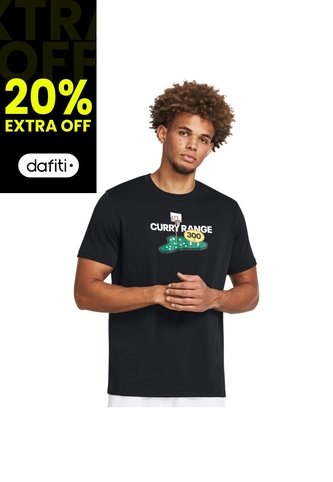 Camiseta Hombre UNDER ARMOUR CURRY RANGE HW TEE Negro Under Armour Under Armour