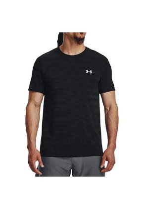Camiseta Under Armour Seamless Novelty-Negro