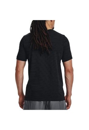 Camiseta Under Armour Seamless Novelty-Negro