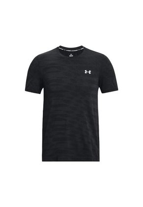 Camiseta Under Armour Seamless Novelty-Negro