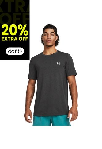 Camiseta Hombre UNDER ARMOUR VANISH SEAMLESS SS Gris Under Armour Under Armour