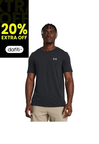 Camiseta Hombre UNDER ARMOUR VANISH SEAMLESS SS Negro Under Armour Under Armour