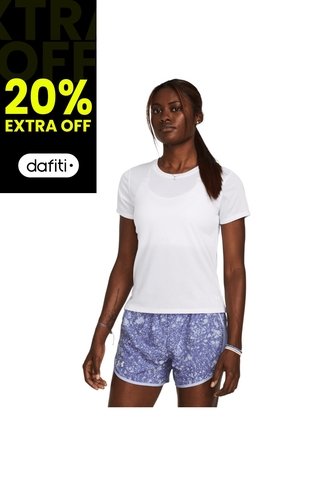 Camiseta Mujer UNDER ARMOUR LAUNCH SHORTSLEEVE Blanco Under Armour Under Armour