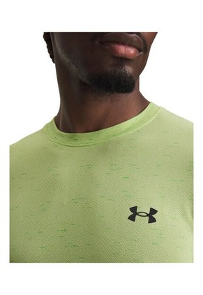 Camiseta Hombre UNDER ARMOUR VNSH SMLSS NVELTY SS Verde Under Armour
