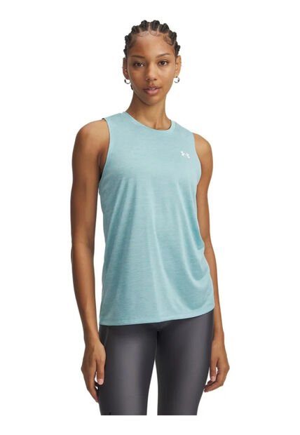 Camiseta Mujer UNDER ARMOUR TECH TANK TWIST Azul Under Armour