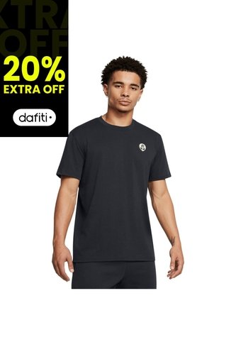 Camiseta Hombre UNDER ARMOUR CURRY HW ALIEN TEE Negro Under Armour Under Armour