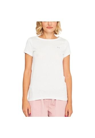 Camiseta Under Armour Heatgear Mujer-Blanco Under Armour