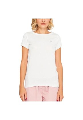 Camiseta Under Armour Heatgear Mujer-Blanco